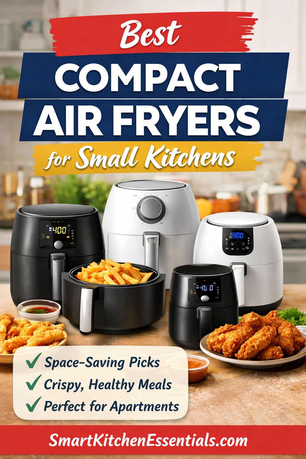 Best Compact Air Fryers for Small Kitchens