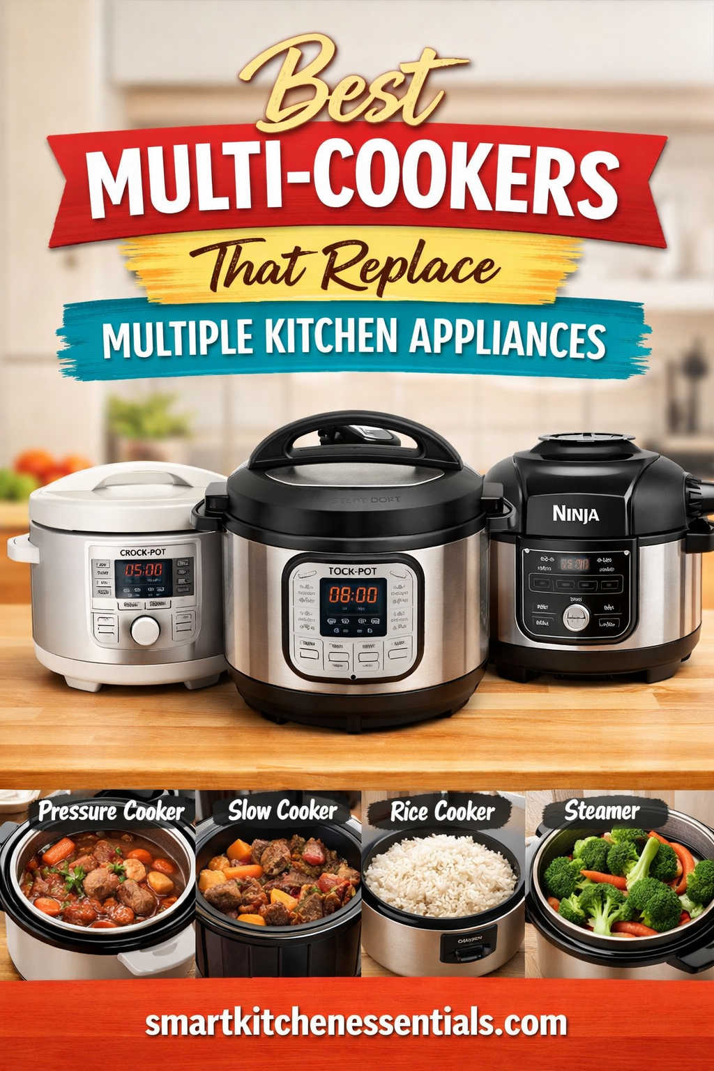 Best Multi-Cookers That Replace Multiple Kitchen Appliances in 2026