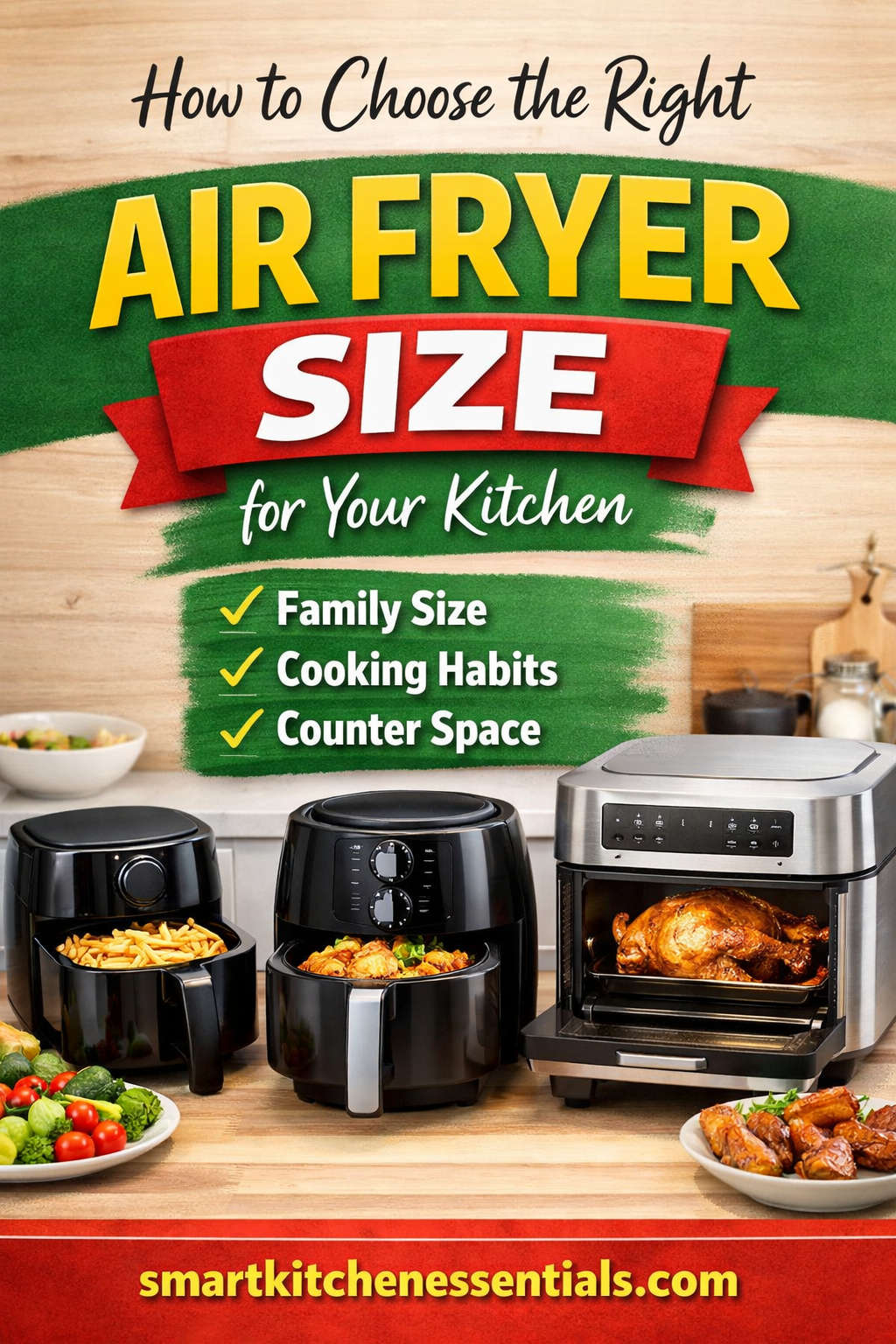 How to Choose the Right Air Fryer Size for Your Kitchen
