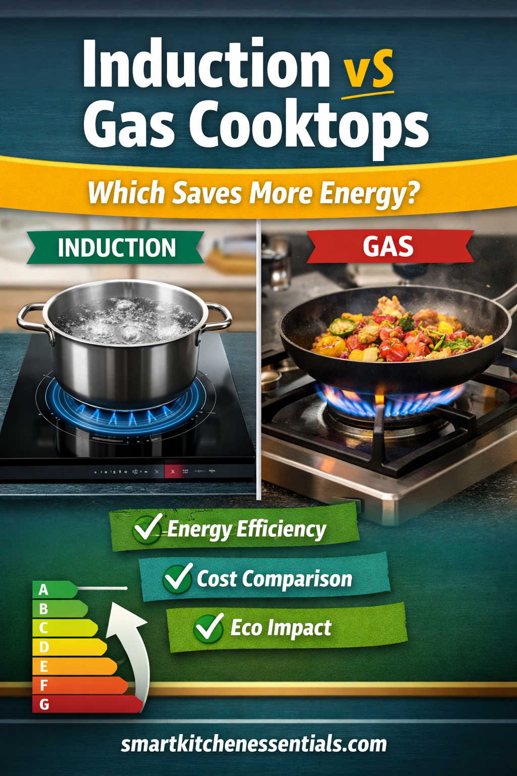 Induction vs Gas Cooktops: Which Saves More Energy in 2026