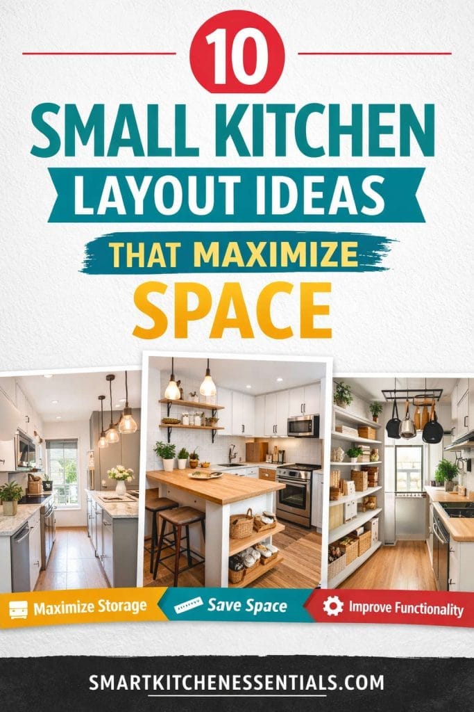 10 Small Kitchen Layout Ideas That Maximize Space and Storage - Smart ...