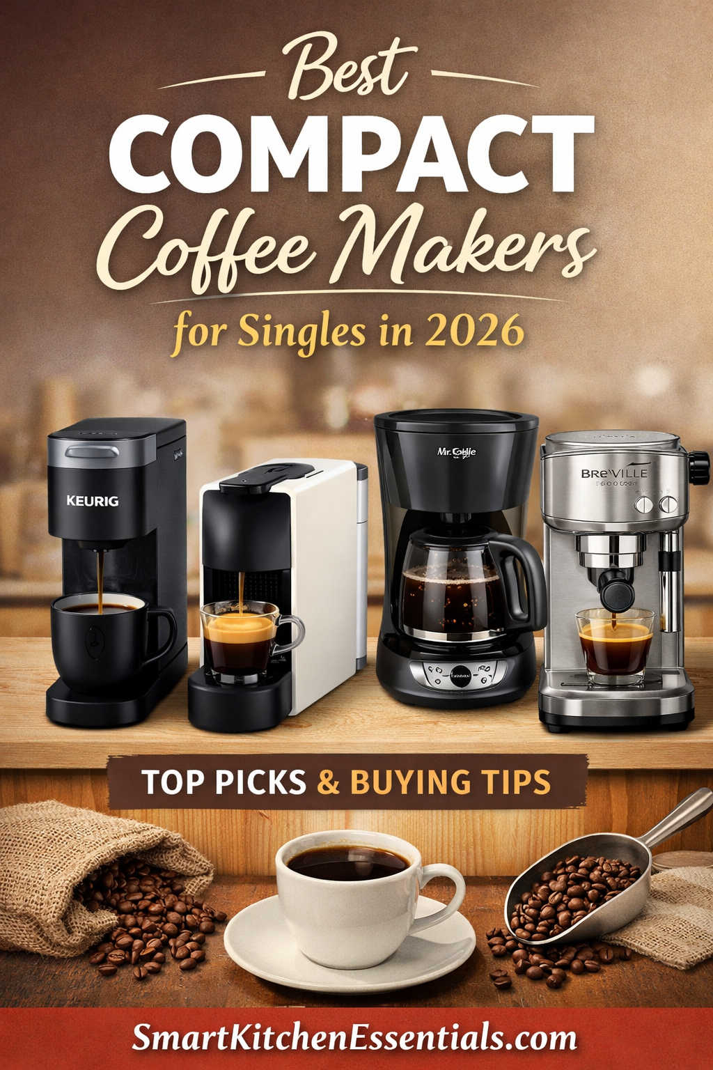 Best Compact Coffee Makers for Singles in 2026
